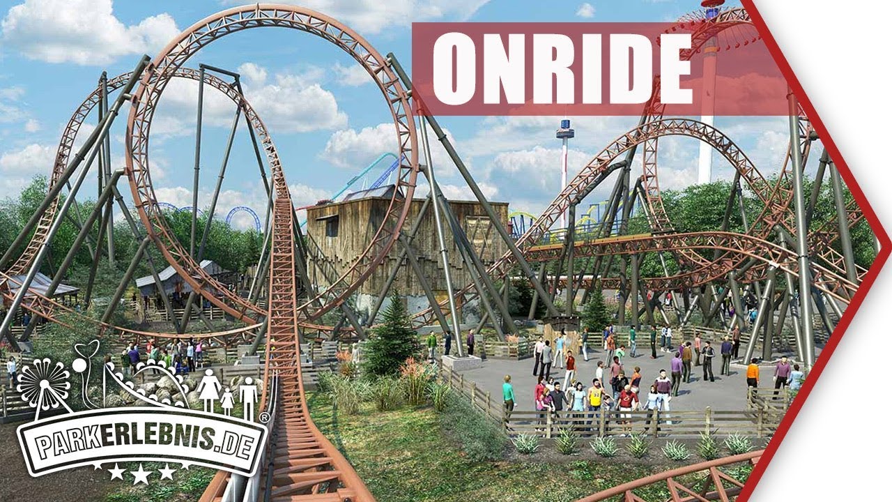 Carowinds 2019 - Copperhead Strike Double Launch Coaster - POV OnRide (Animation)