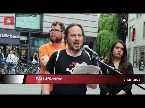 Demo in Münster: