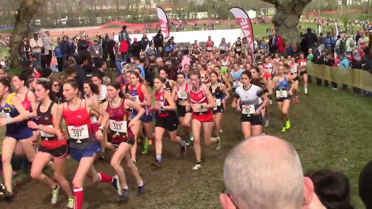 Champ. de France de Cross à Carhaix le 8 mars 2026, CAF et JUF(+5'03, 5'36)