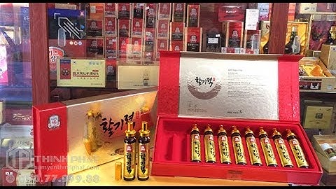 Korean red ginseng vital tonic là gì năm 2024