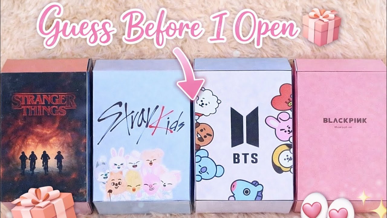 Blind Box Unboxing | BTS, BLACKPINK, Stray Kids & Stranger Things