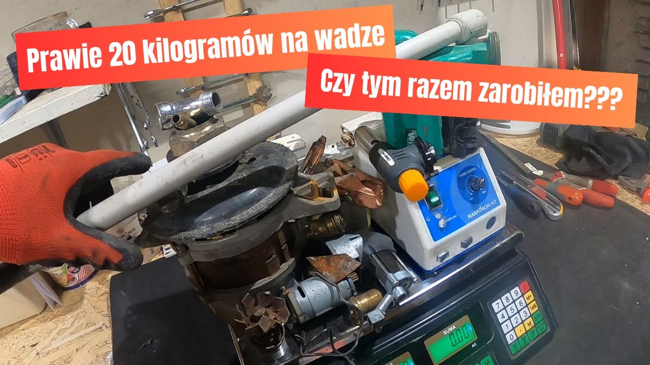Złom za 58 złotych. Czy to się opłaca? #2.  Drugi odcinek tej serii. Może tym razem będzie lepiej.