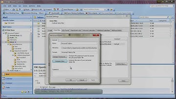 How to Repair & Compress an Outlook.pst file.