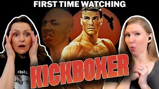 It's our first time watching KICKBOXER | Movie Reaction | Sisters React