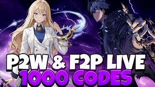 [Solo Leveing Arise] - 1000 CODES FOR 1K ESSENCE STONE! LAST BATCH LEFT! RUNE & GOLD CODES AFTER!