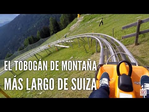 Video: Tobogán Alpino - Paisaje De Montaña En El País