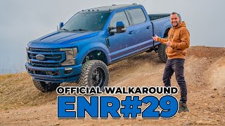 ENR#29  Full Walkaround  2022 Platinum Satin Blue Ford F250 Powerstroke + $50,000 Giveaway