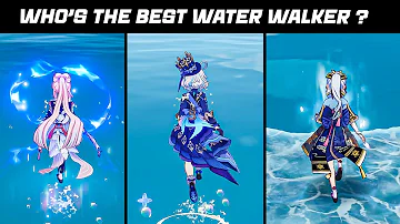 Who Can Walk on Water the Best?