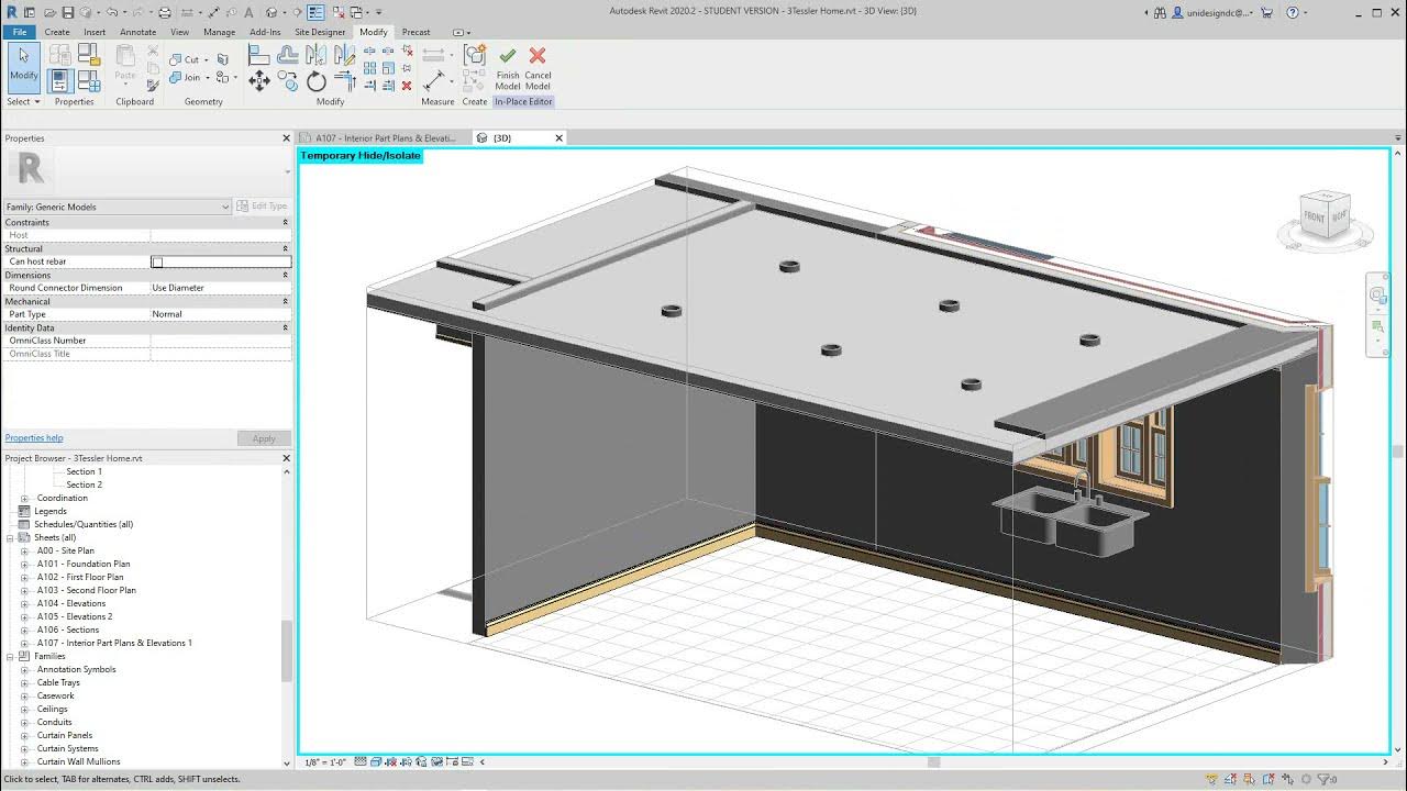 Revit Interior Crown and Base molding 31 YouTube