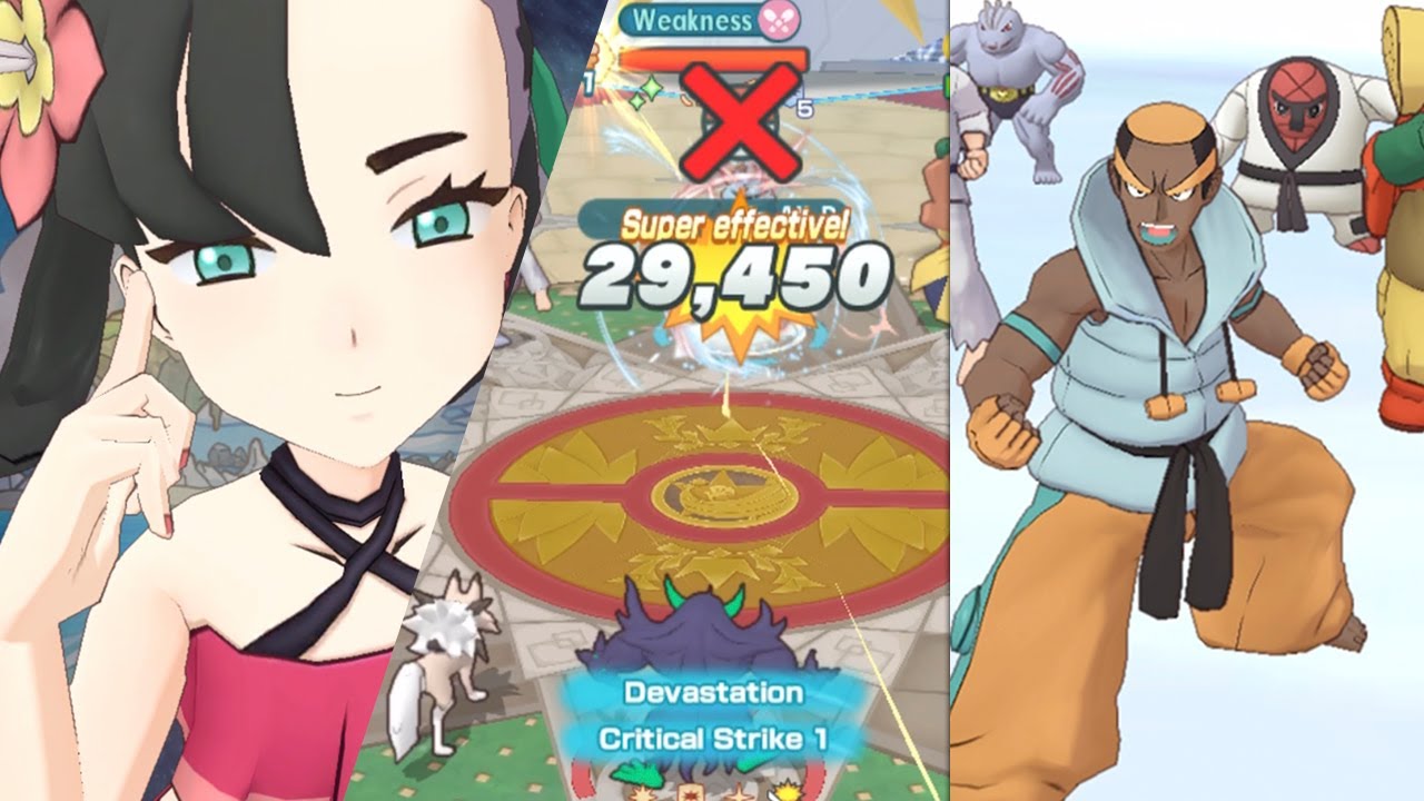 3/5 Summer Marnie & Grimmsnarl Erase 1500 Points Fairy-weak Marshal | Pokémon Masters EX