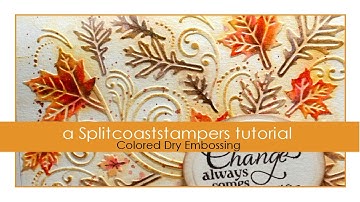 Colored Dry Embossing