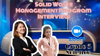 Solid Waste Management Interview