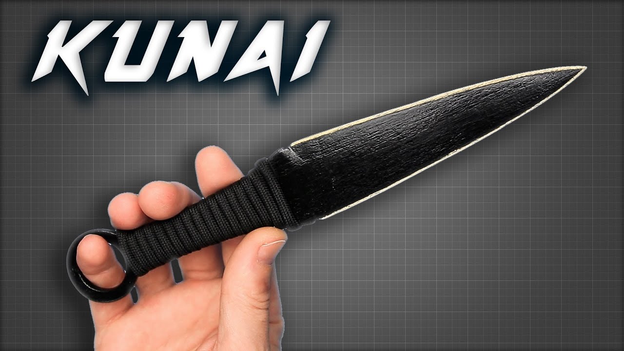 How to make KUNAI from wood. KUNAI from the ruler. CS:GO STANDOFF 2 DIY ...