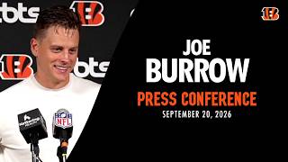 Joe Burrow Press Conference - September 20