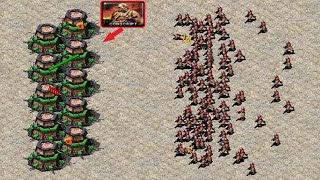 Bunker Conscripts vs Conscripts - Same Cost - Red Alert 2