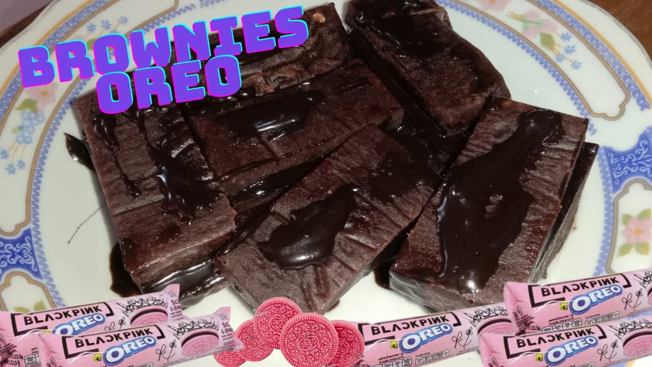 RESEP BROWNIS KUKUS OREO TANPA MIXER TANPA OVEN YouTube