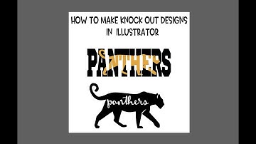Knockout Method for Illustrator