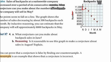 Geometry Chapter 2-1 Patterns and Inductive Reasoning