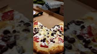 Pizza With Coca Cola.