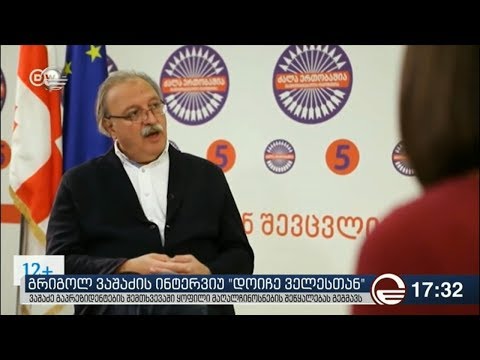პოლიტიკოსები გრიგოლ ვაშაძის ინტერვიუს გამოეხმაურნენ