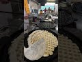 Italian Waffle "Goffri" from Piedmont. Italian Street Food