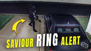 Person Ran Away From a Car He Was Trying to Reach Soon as He Heard a Ring Alert