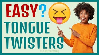 Easy Tongue Twisters in English for beginners 😝 Easy tongue twister challenge for kids screenshot 5
