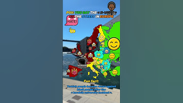 Racism in Europe… #europe #map #mapping #geography #history #music #mapper #countryballs