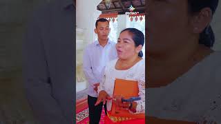 សកម្មភាពផលិតវិដេអូអប់រំ អំពីរបៀបសំពះតាមបែបព្រះពុទ្ធសាសនានៃប្រជាជនកម្ពុជា