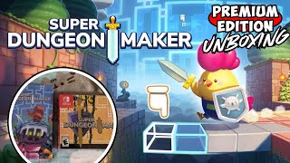 Proudly Premium Unboxing-Super Dungeon Maker Standard and Retro Edition for Nintendo Switch!