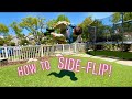 HOW TO DO A SIDE-FLIP!