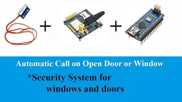 How to Build a Door Alarm System that Calls You When Opened