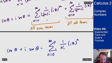 Complex Numbers - Video 4 - Exponential Form and Euler