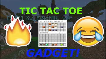 TIC TAC TOE GADGET!