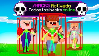 ¡Minecraft PERO somos HACKERS!  SILVIOGAMER MINECRAFT PERO