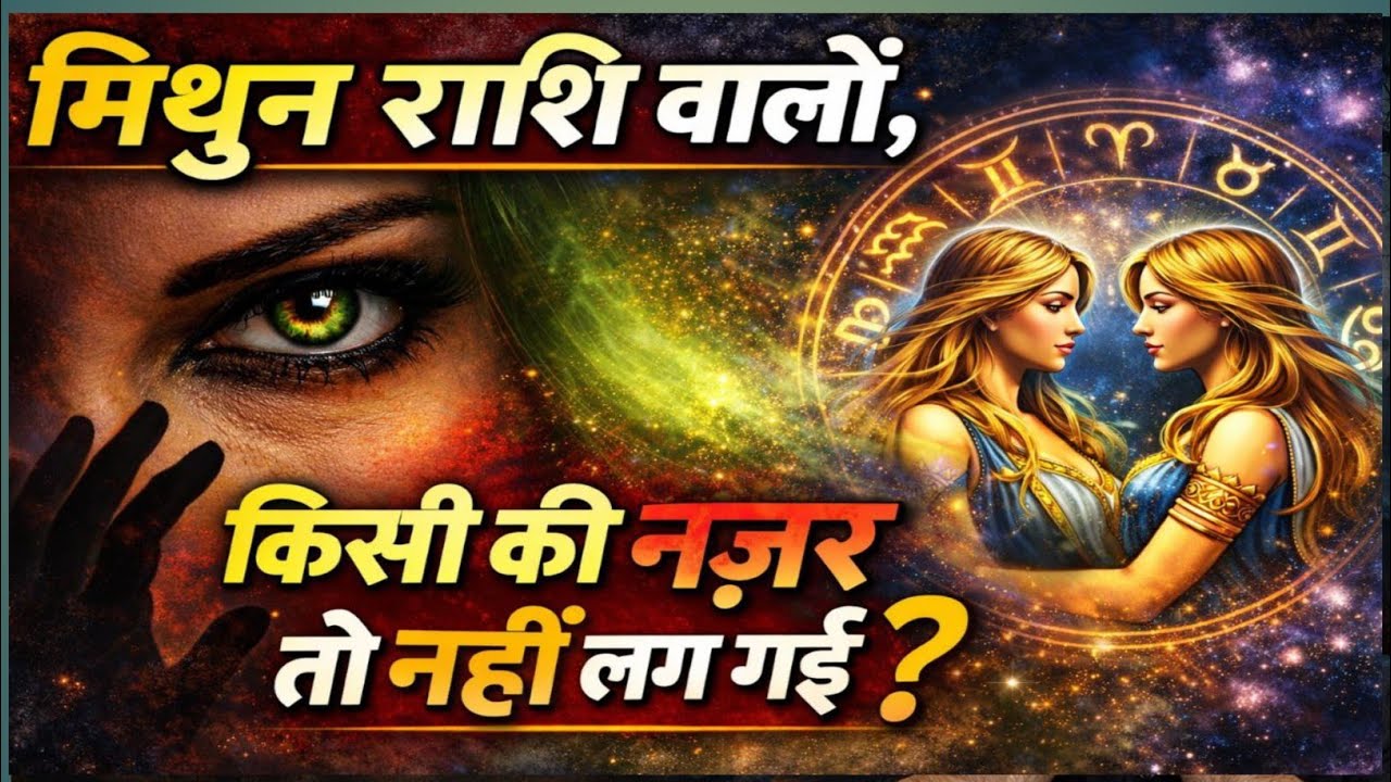 मिथुन राशि वालों, किसी की नज़र तो नहीं लगी? जानिए पक्का उपाय || नज़र दोष का उपाय 