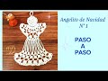 ANGELITO DE NAVIDAD 🪽😇  N°1 | PASO A PASO