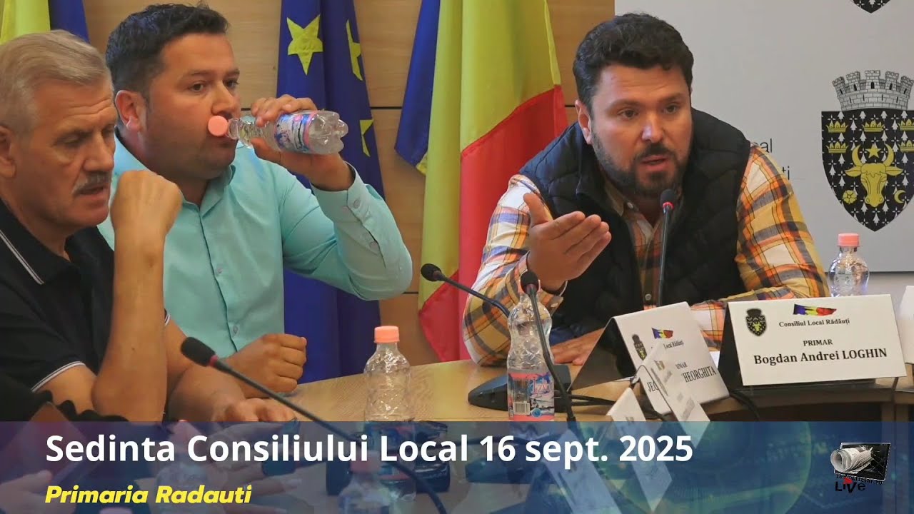 Ședința Consiliului Local 16 sept. 2025