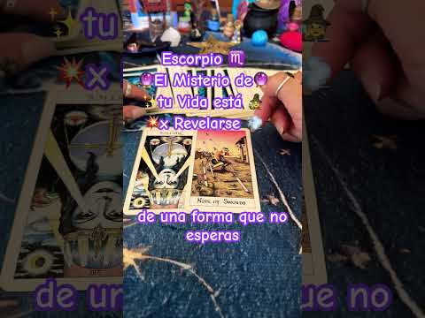 Escorpio ♏️ tu Búsqueda está x Llegar a Ti #tarotbrujis ♀️✨