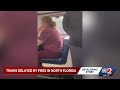 Brush fires in Florida leave train passengers stuck