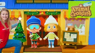 Assistant Explores Nintendo Switch Animal Crossing Holiday update