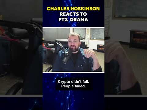 Crypto DIDN'T FAIL, People DID! - Charles Hoskinson REACTION to FTX Crash