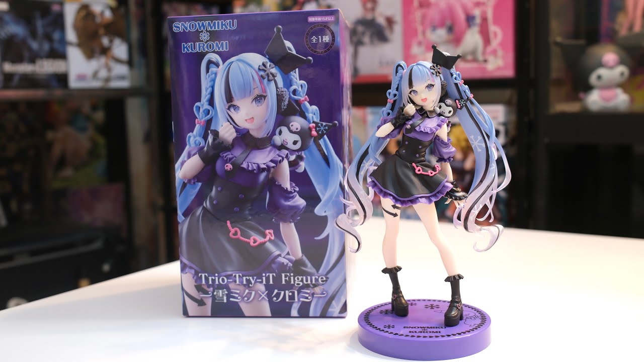 Unboxing ❄️ Snow Miku x Kuromi - TRIO-TRY-IT FIGURE - FURYU