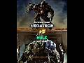 Megatron vs Hulk #edit #1v1 #battle #shorts #hulk #mcu #marvel #transformers #megatron #movie
