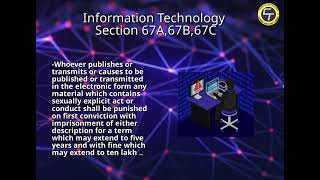 What is information Technology Act 2000 Section 67A,67B,67C?