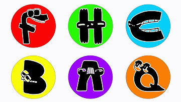 Making Alphabet Lore Rooms COMPILATION ( A,B,C,F,...) / Alphabet Lore With Clay