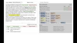 SEER-Auto Generating Information Extraction Rules (Longer Demo)
