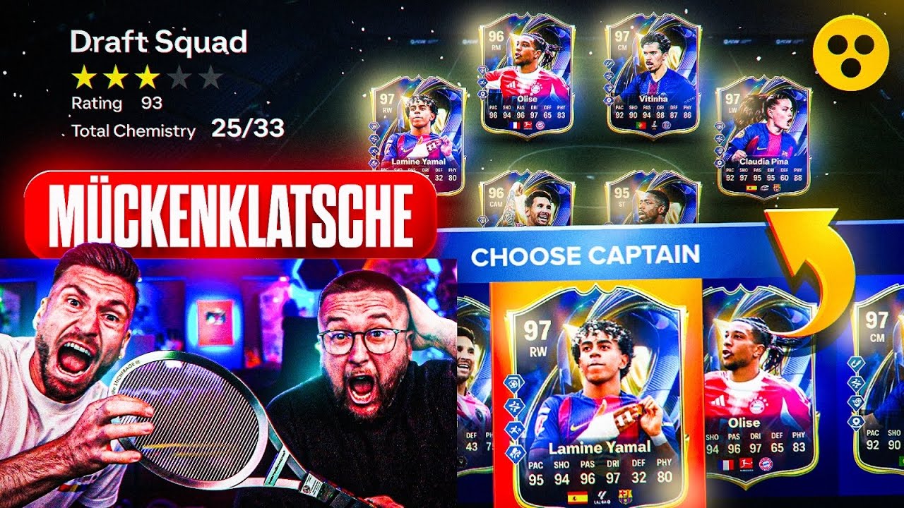 Wer BEKOMMT DIE ELEKTRO MÜCKEN KLATSCHE 😱⚡TOTS BLIND DRAFT BATTLE 🔥