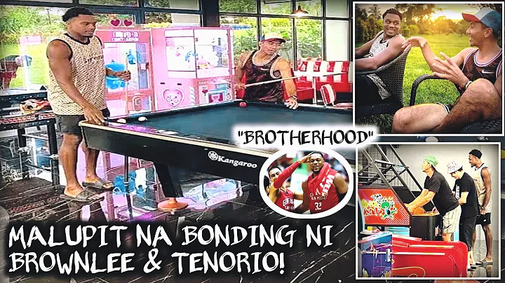 MALUPET NA BONDING NI LA TENORIO & JUSTIN BROWNLEE...