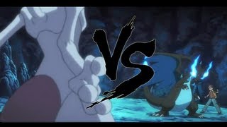 Pokémon El Origen | Mega Charizard X vs Mewtwo   link de descarga de la película